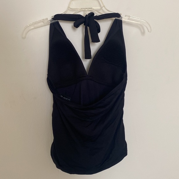 Black Tankini Top - Picture 2 of 2